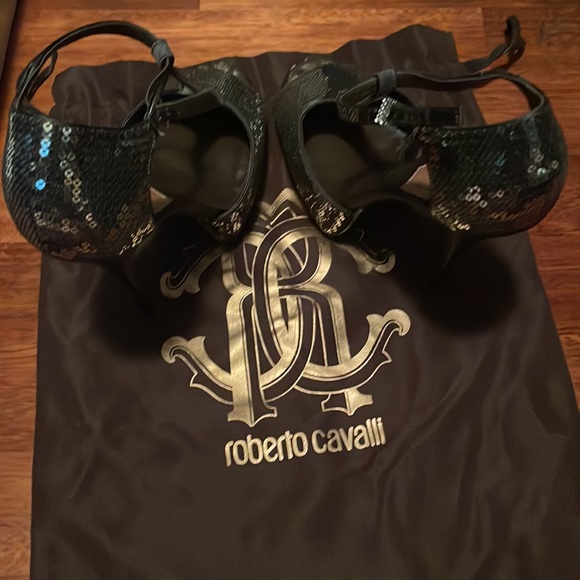 BRAND NEW ROBERTO CAVALLI HEELS - Picture 4 of 7